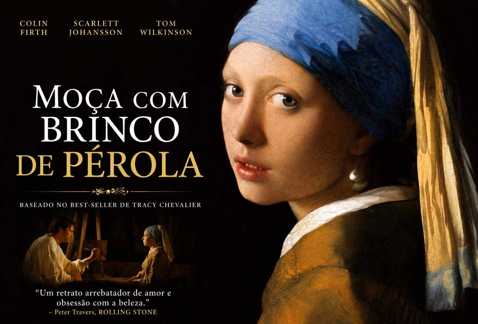 moça com brinco de pérola