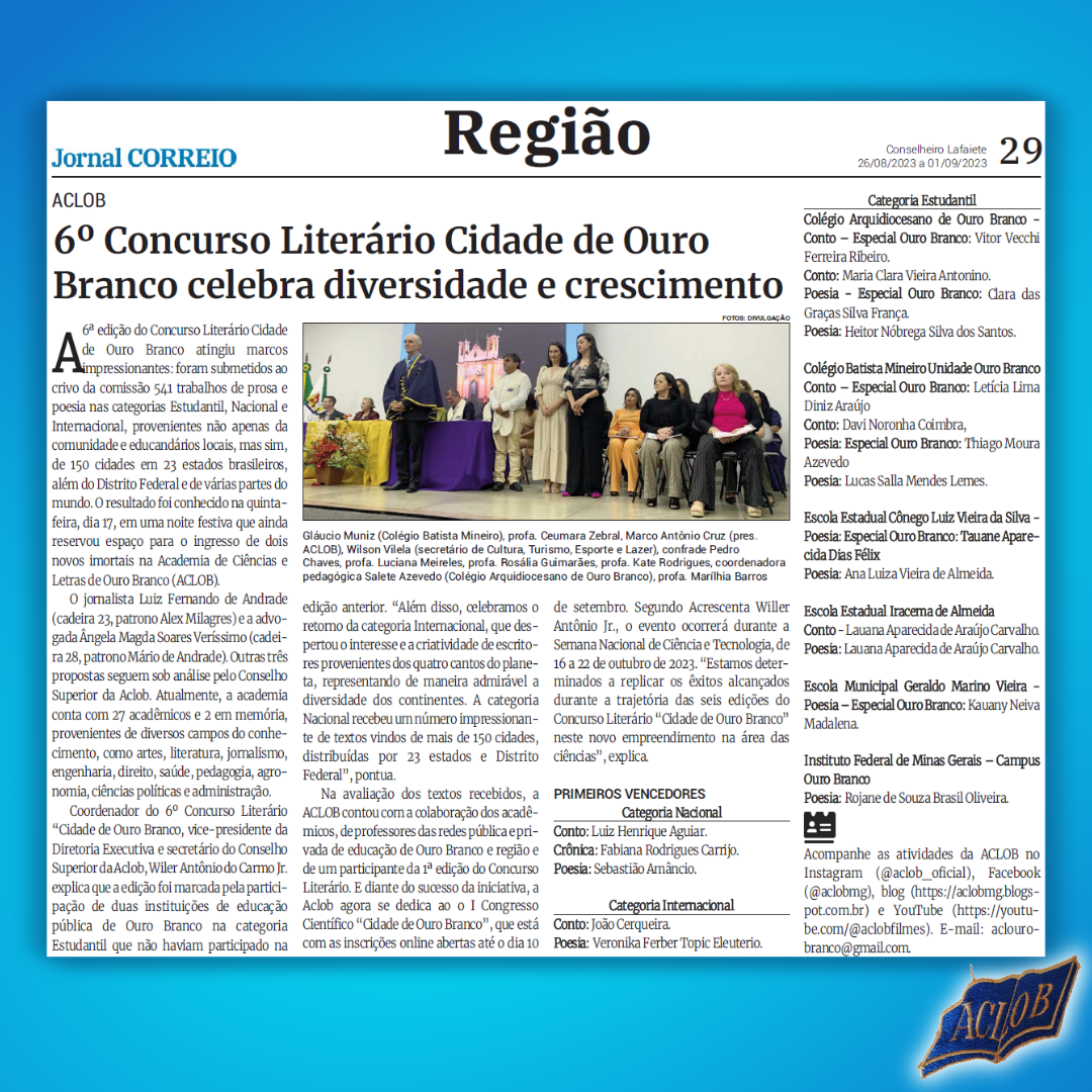 viclcob jornal correio da cidade instagram 1694 2023